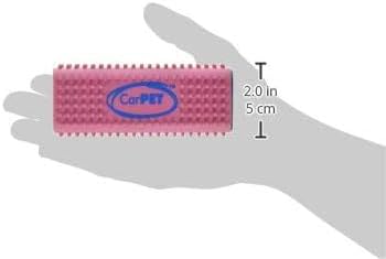 Car Pet Hair Remover - Remove Dog, Cat, Horse & Pet Hair from Car, 4x4 & RV Interiors & Carpets - Also Ideal for Clothing, Sofas, Soft Furnishings, Carpets, Bedding or Any Fabric - Pink