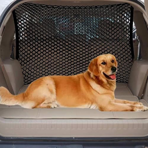 Car Dog Barrier Net for BMW X5 G05, Dual Layer Trunk Cargo