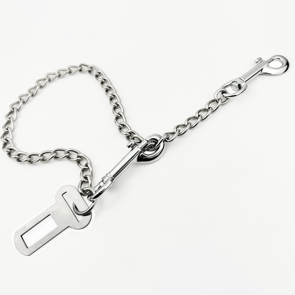 Stainless Steel Dog Car Seat Belt Portable Seatbelt Sturdy