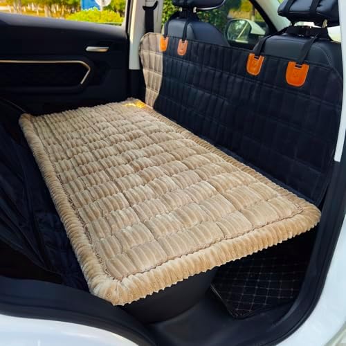 Dog Bed for Car, Backseat Pet Bed Mat, Dog Seat Cover for