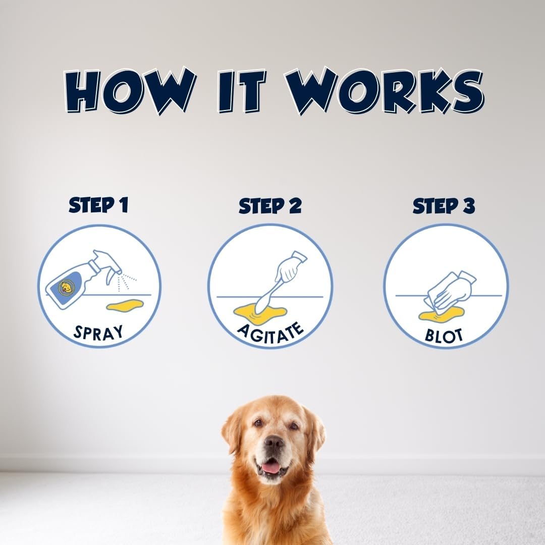 Pet Stain Odor Remover Professional Strength Powerful