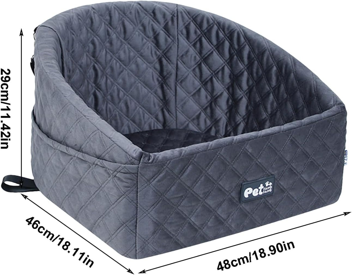 Dog Car Seat Boosters, Detachable Pet Travel Bed, Dog Car