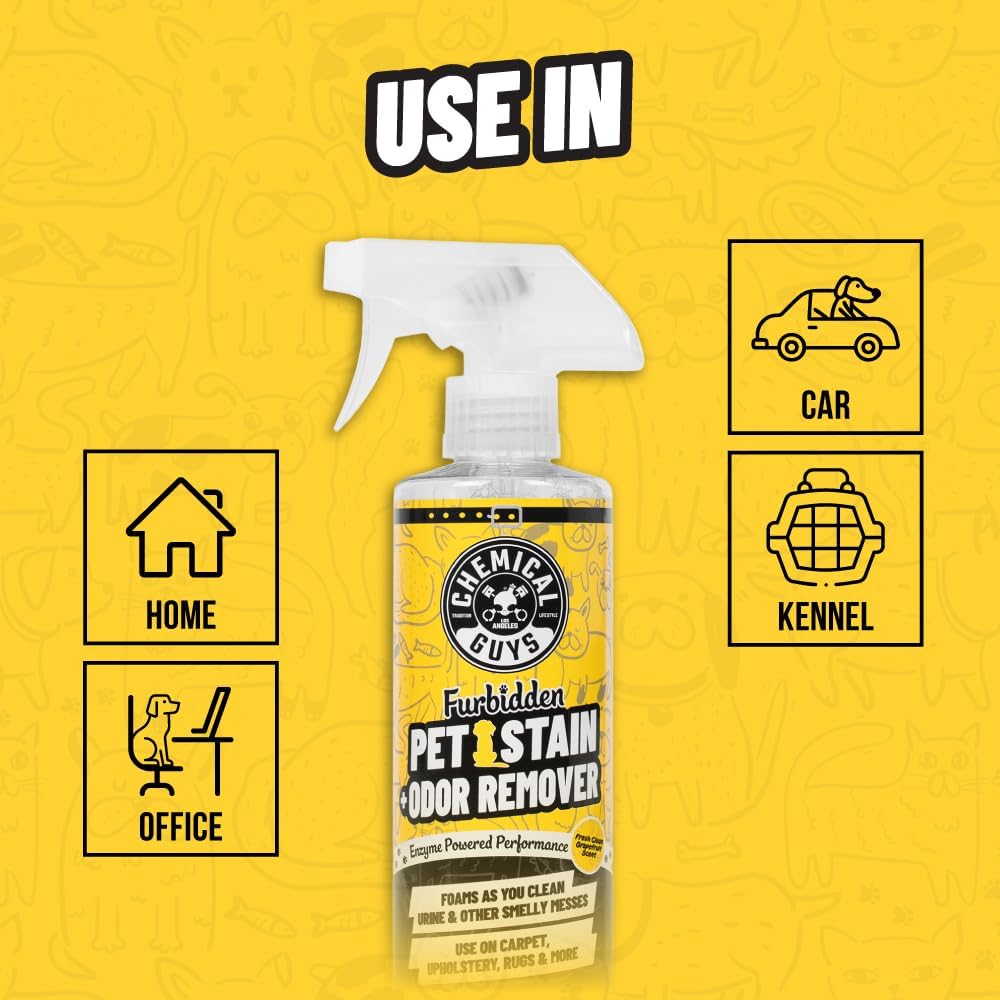 Pet Mess Cleaning Kit, Furbidden Odor Eliminator 16 oz with