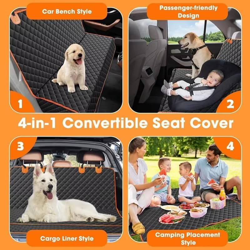 Dog Car Seat Cover for Audi A5 Convertible 2017-2023