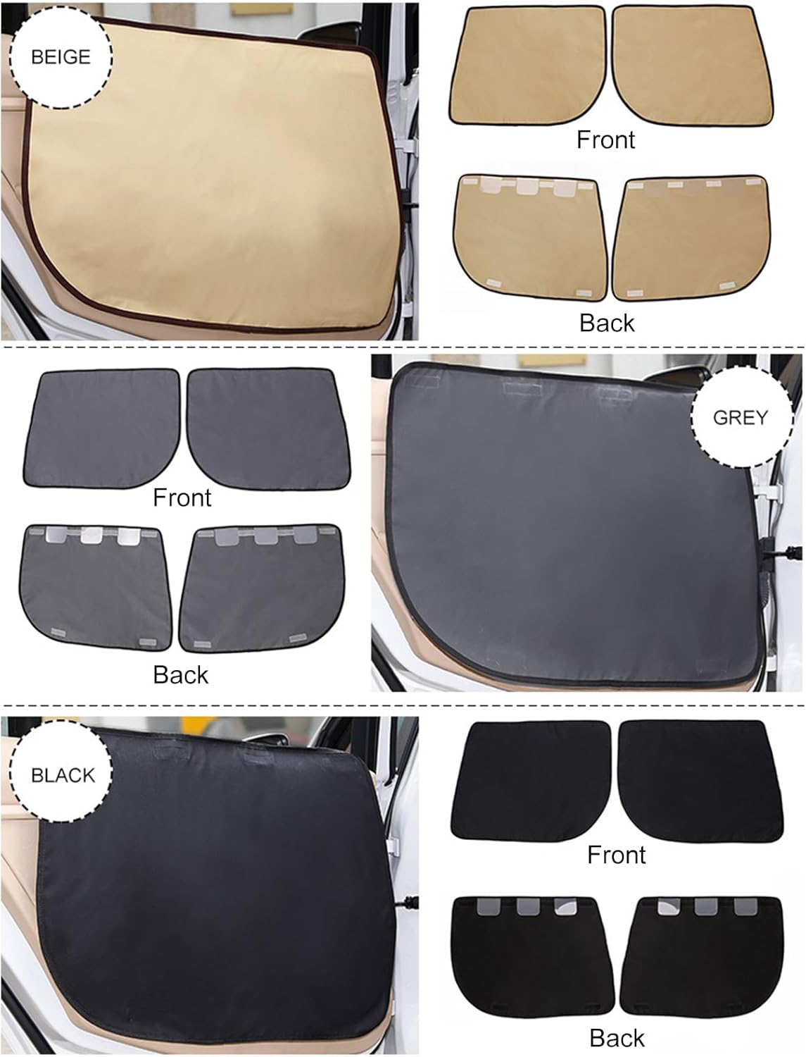 Car Door Protector for Dogs Scratch Guard Pet Side Panel