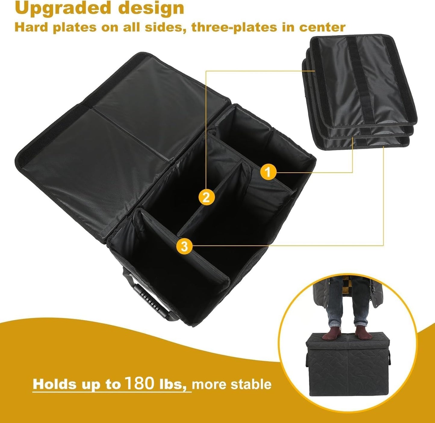 Car Seat Extender for Large Dogs, Front & Back Seat