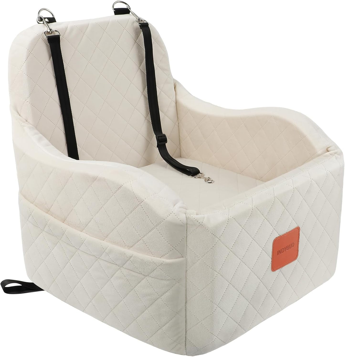 Dog Car Seat for Small Medium Dogs Up to 35lbs, Detachable