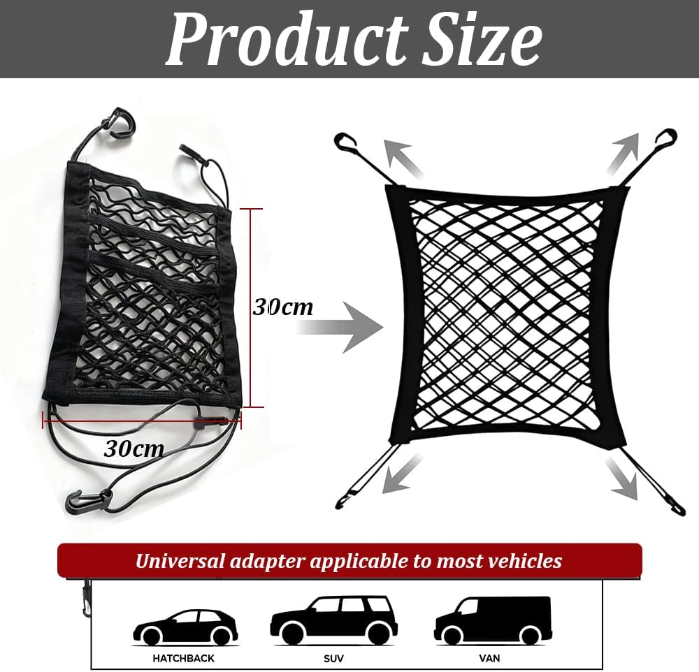 Dog Car Net Barrier for VinFast VF 7 Eco/Plus, Car Mesh