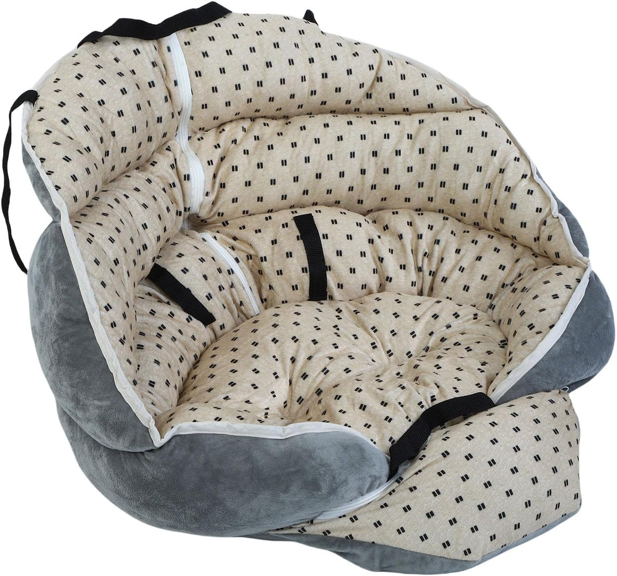 Dog Car Seat, & Car Seats Travel Carrier Bed with PP Cotton