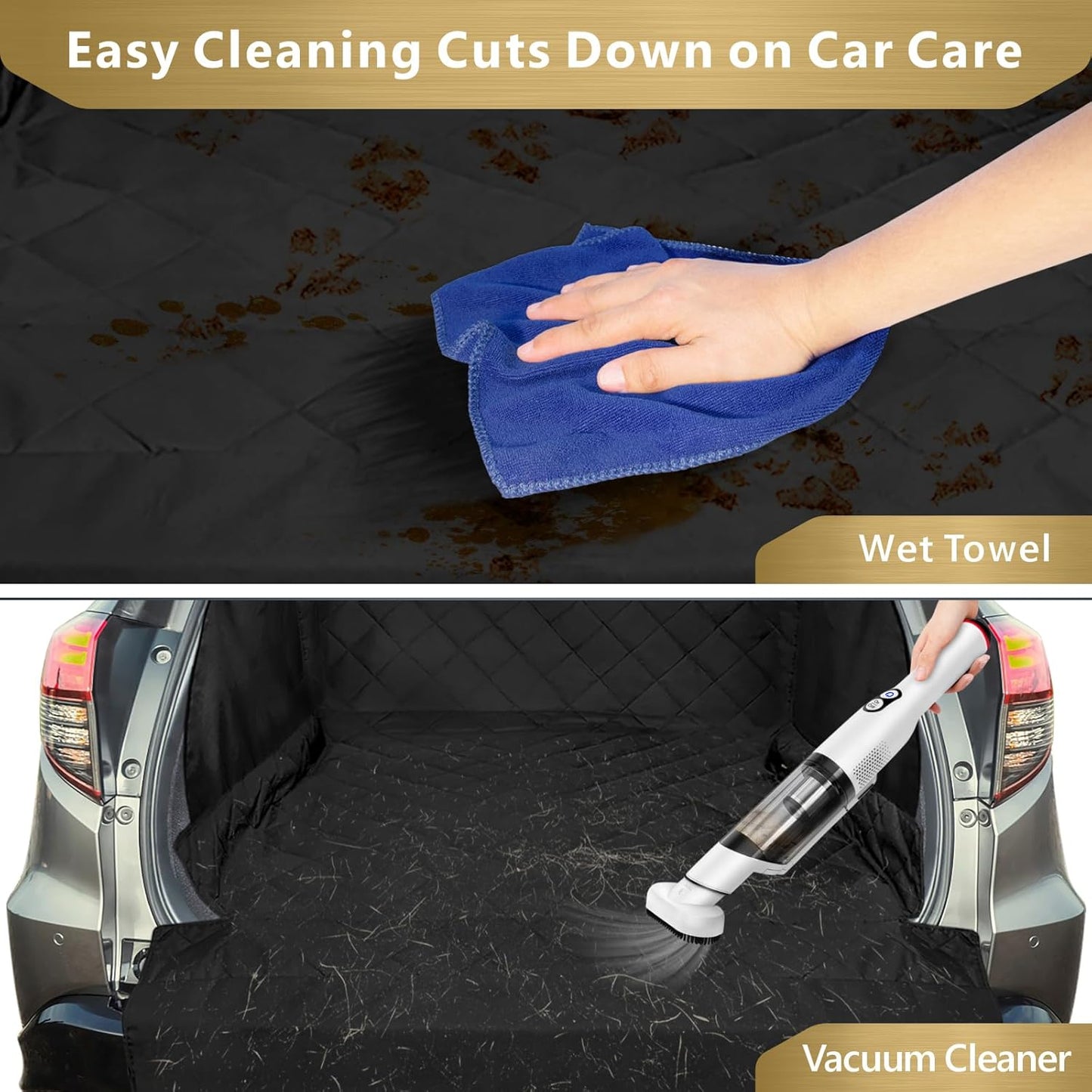 SUV Cargo Liner for Dogs - Waterproof Pet Cargo Liner with