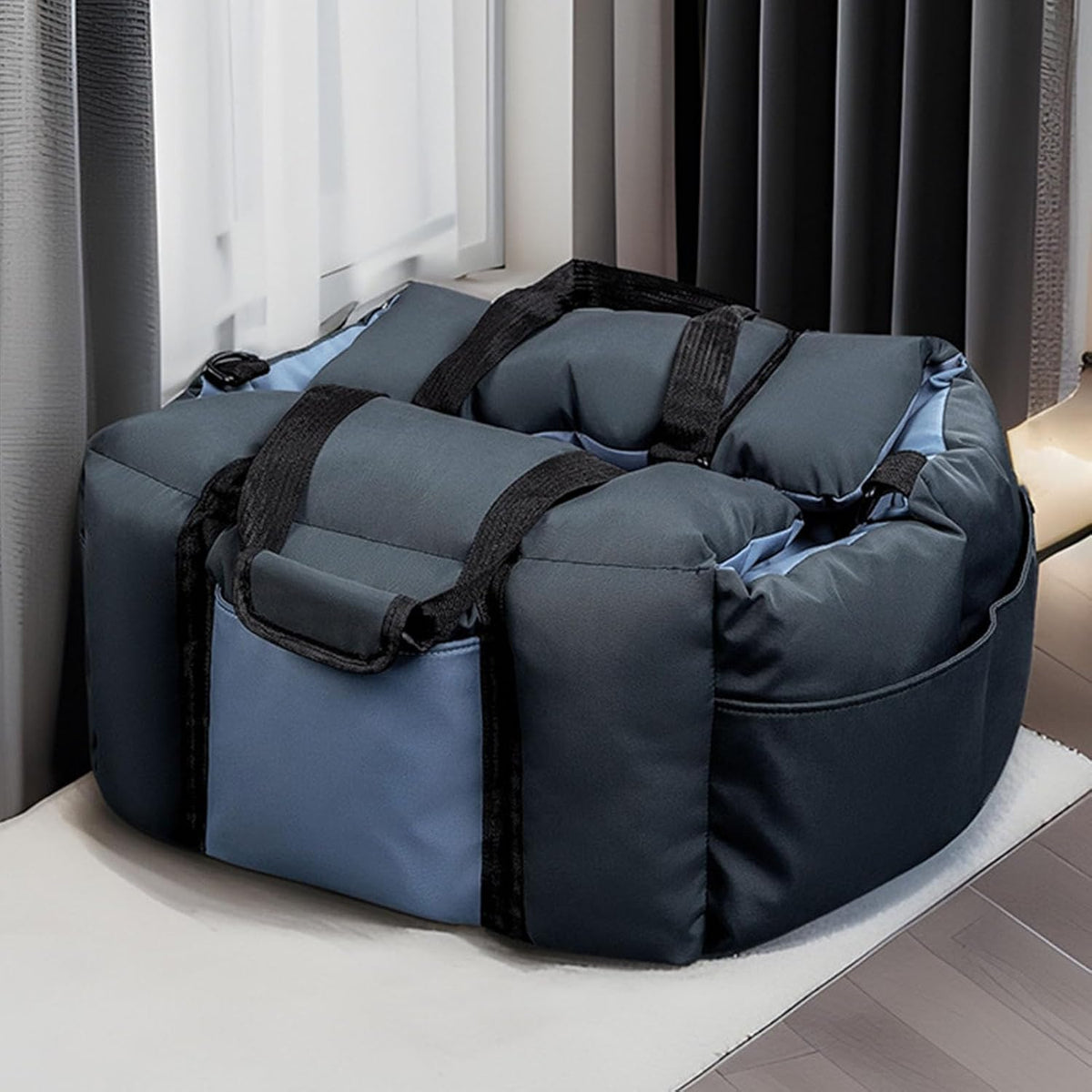 Dog Car Seat, Portable Travel Pet Car Seat Bed with