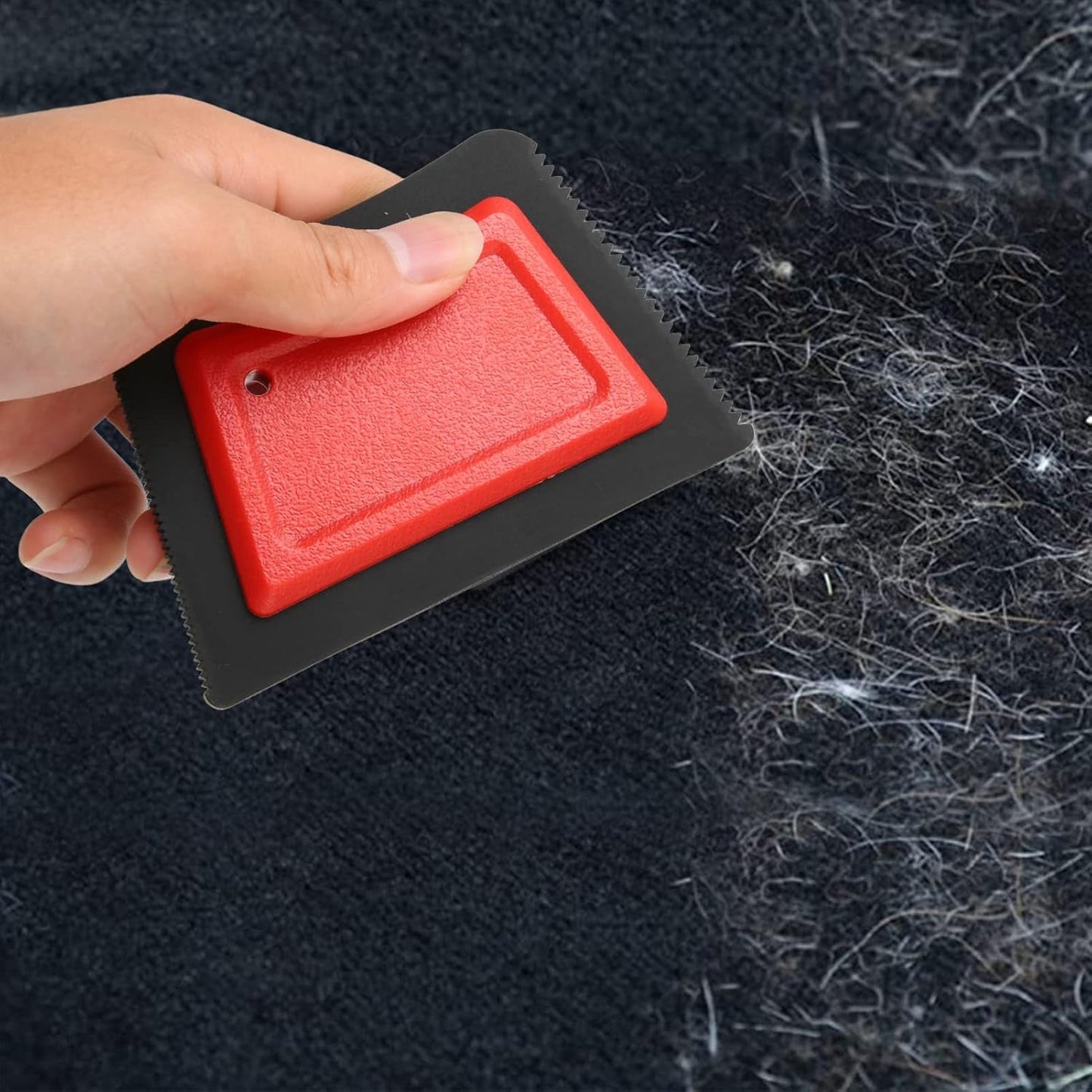 Pet Hair Detailer Brush Reusable Portable Easy to Clean Pet
