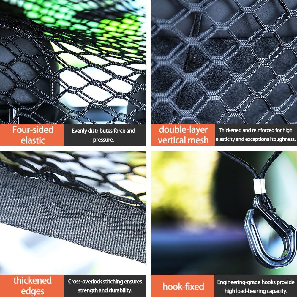 Dog Car Barrier for Mazda CX 90 2024–2025, Elastic Mesh Pet