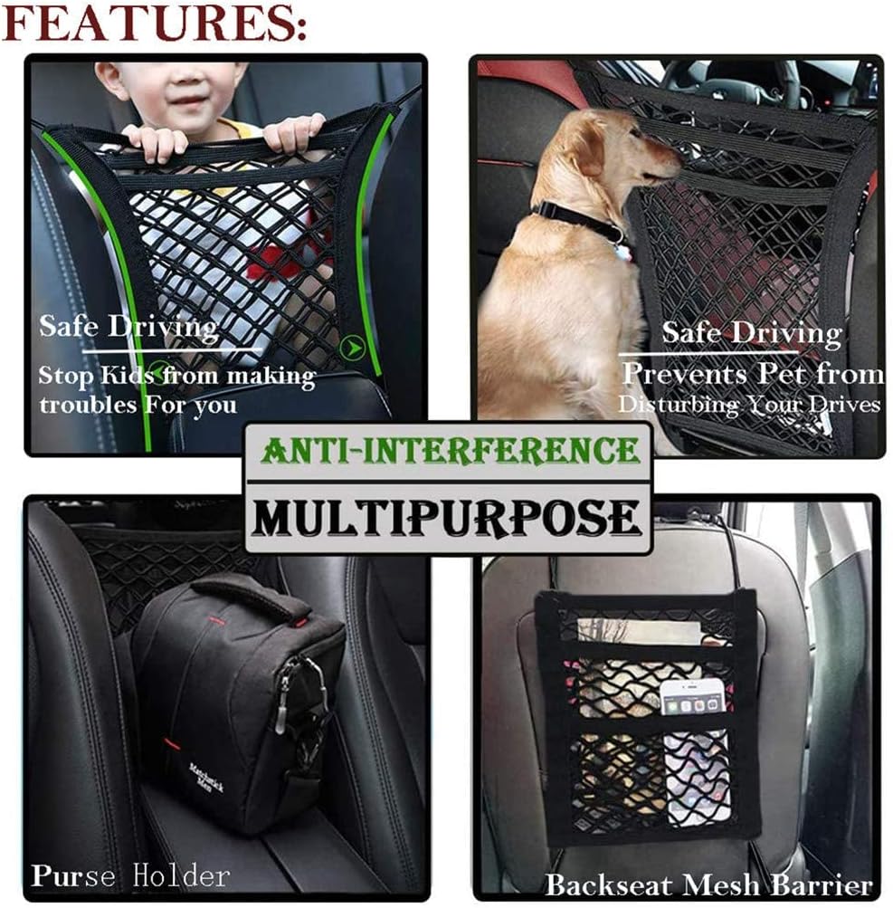 Dog Car Barrier Net Pet Car for Tesla Model Y 2021-2024