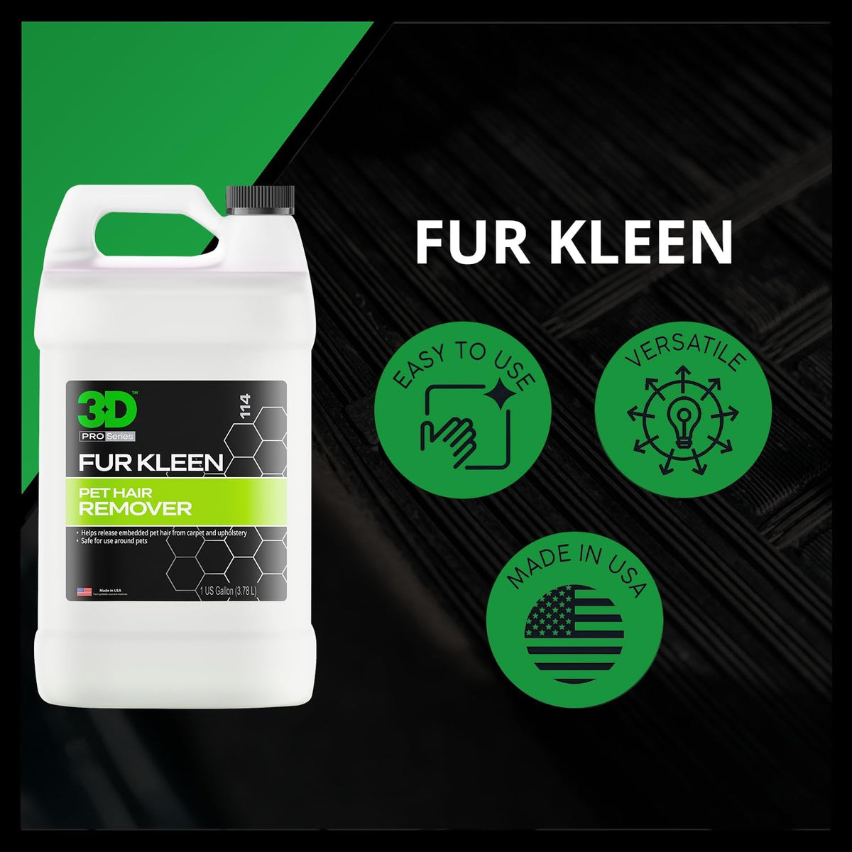 Fur Kleen - Pet Hair Remover & Cleaner