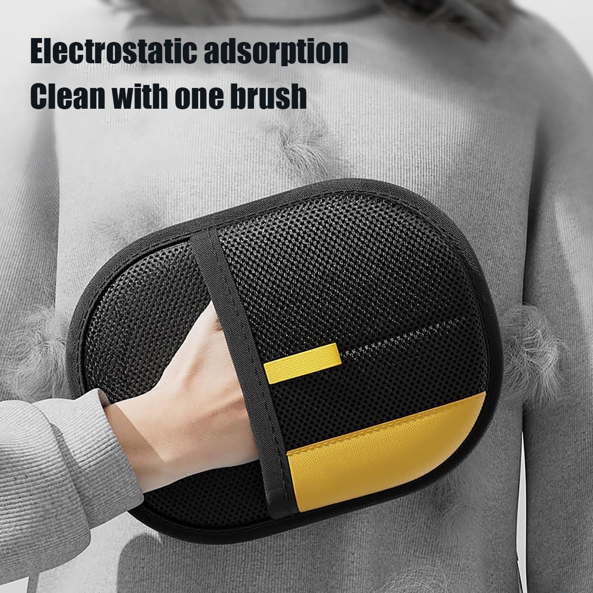 Pet Hair Remover Glove, Pet Double-Sided Grooming Gloves