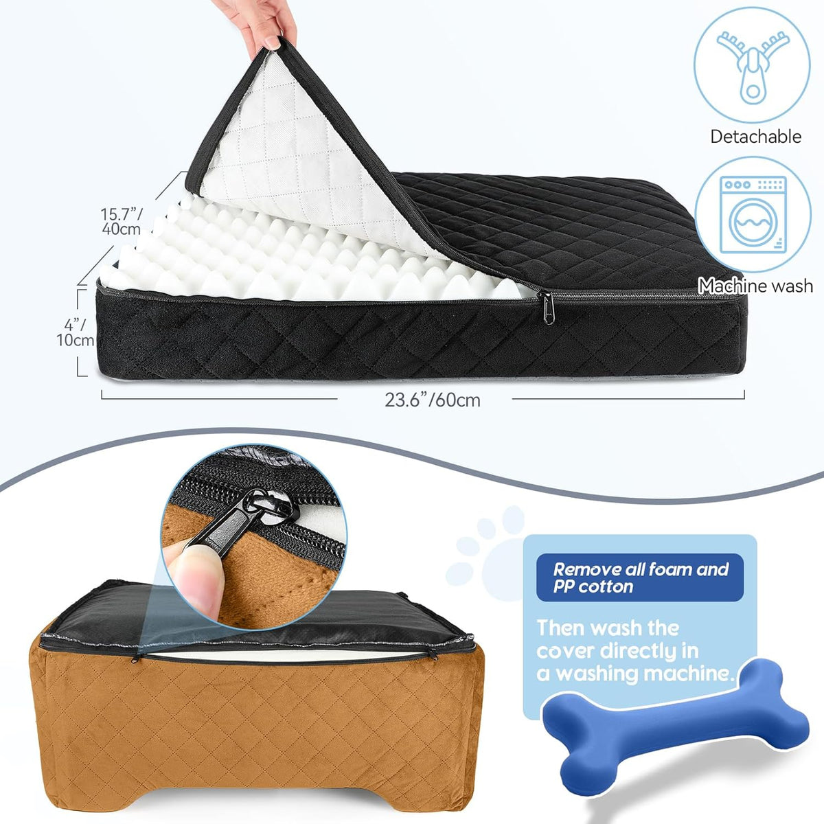 Dog Car Seat for Medium/Large Dogs,Pet Booster Car Seats