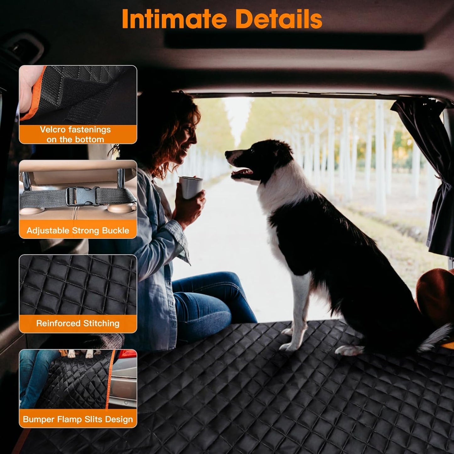 SUV Cargo Liner for Dogs, Waterproof Cargo Liner for SUV