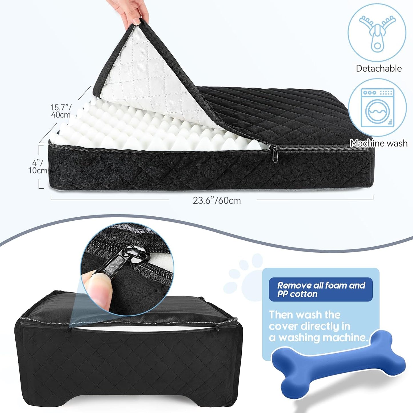 Dog Car Seat for Medium/Large Dogs,Pet Booster Car Seats