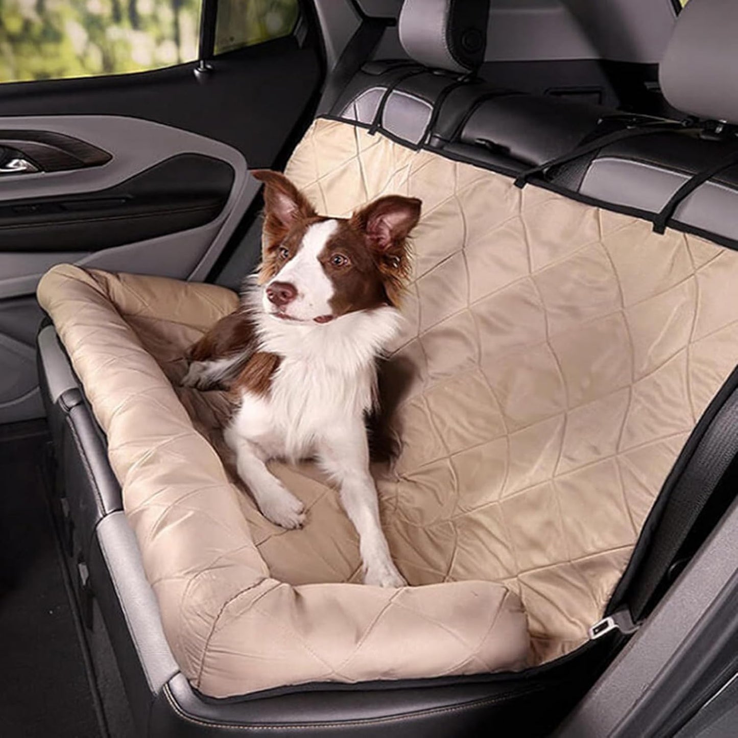 Dog Seat Cover for Back Seat, 50x22x14 Inch Non-Slip Large