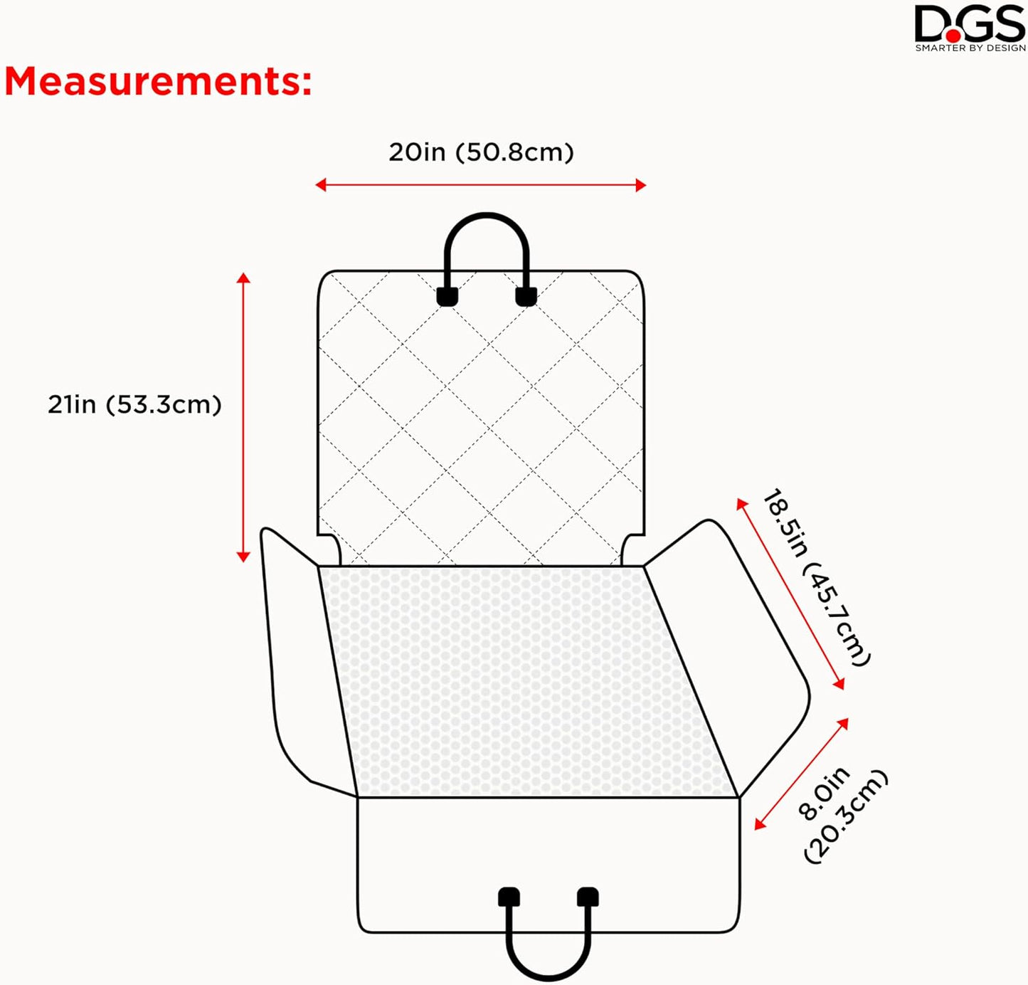 Single Backseat Dog Cover for Car - Highly Absorbent