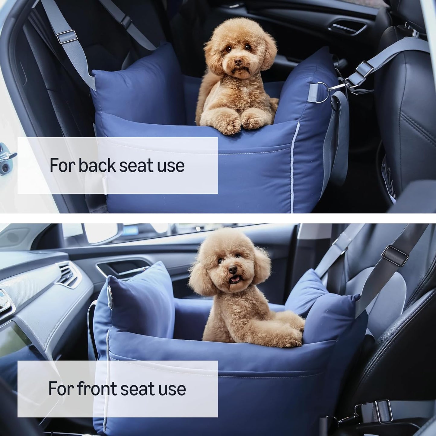Dog Car Seat, Pet Booster Car Seat for Small Medium Dogs