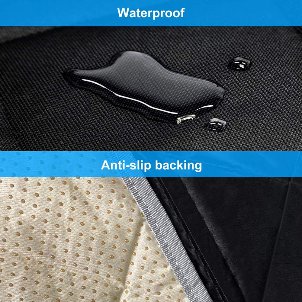 Dog Car Back Seat Cover Waterproof Heavy Duty and Nonslip