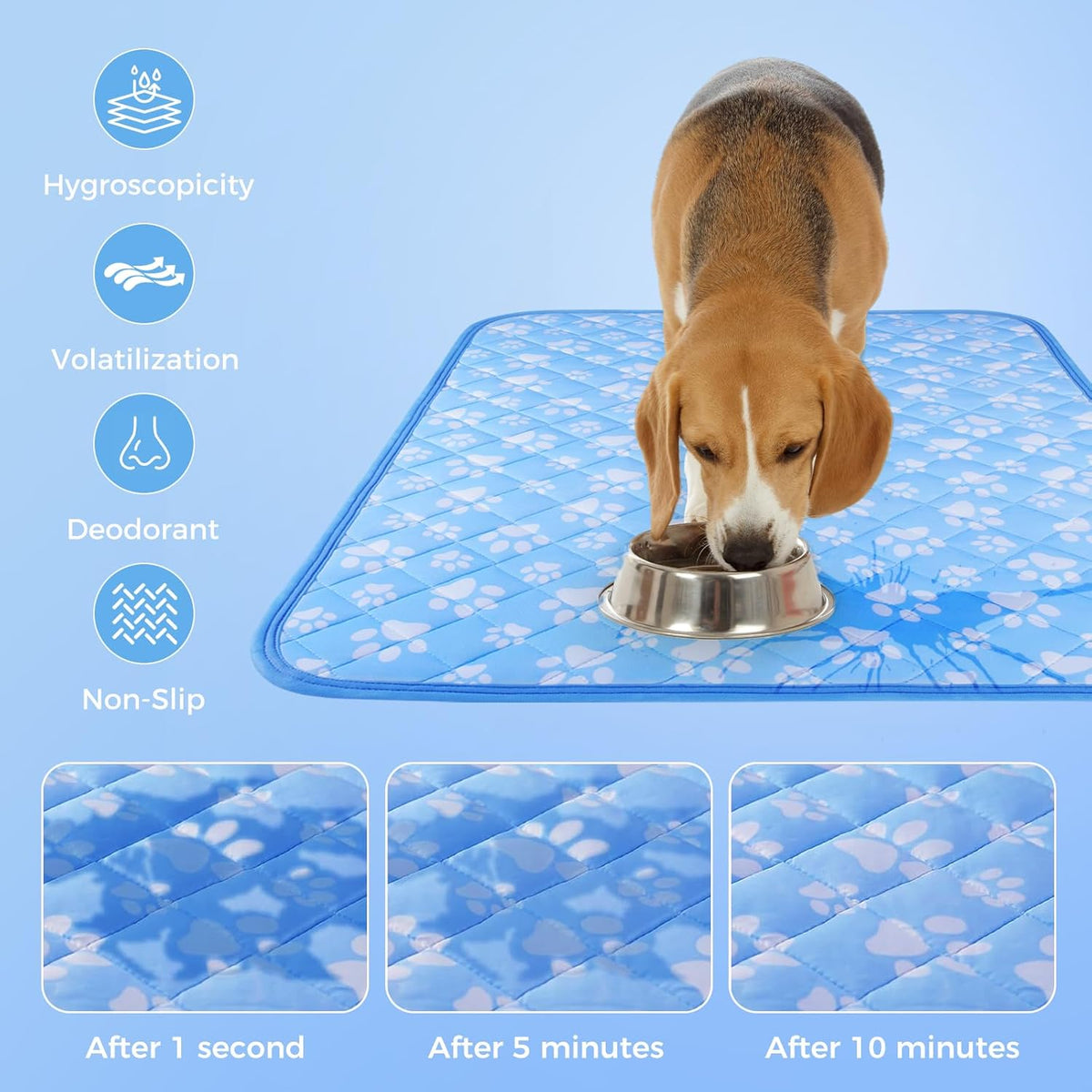 Cooling Mat for Dogs Large, 36'' x 27'' Color