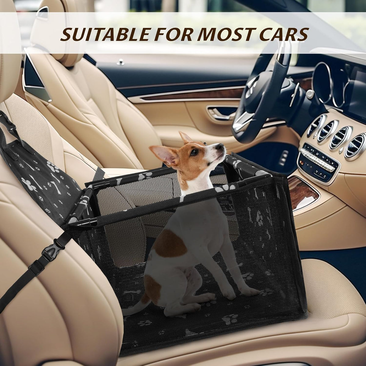 Pet Dog Booster Seat, Robust Pet Seat & Puppy Seat for