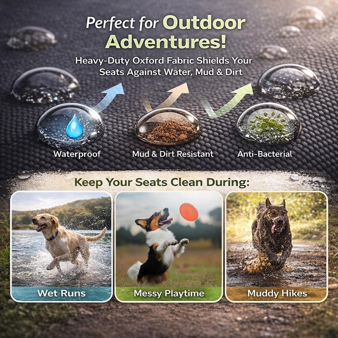 SUV Cargo Liner for Dogs – Waterproof Pet Cargo Cover for