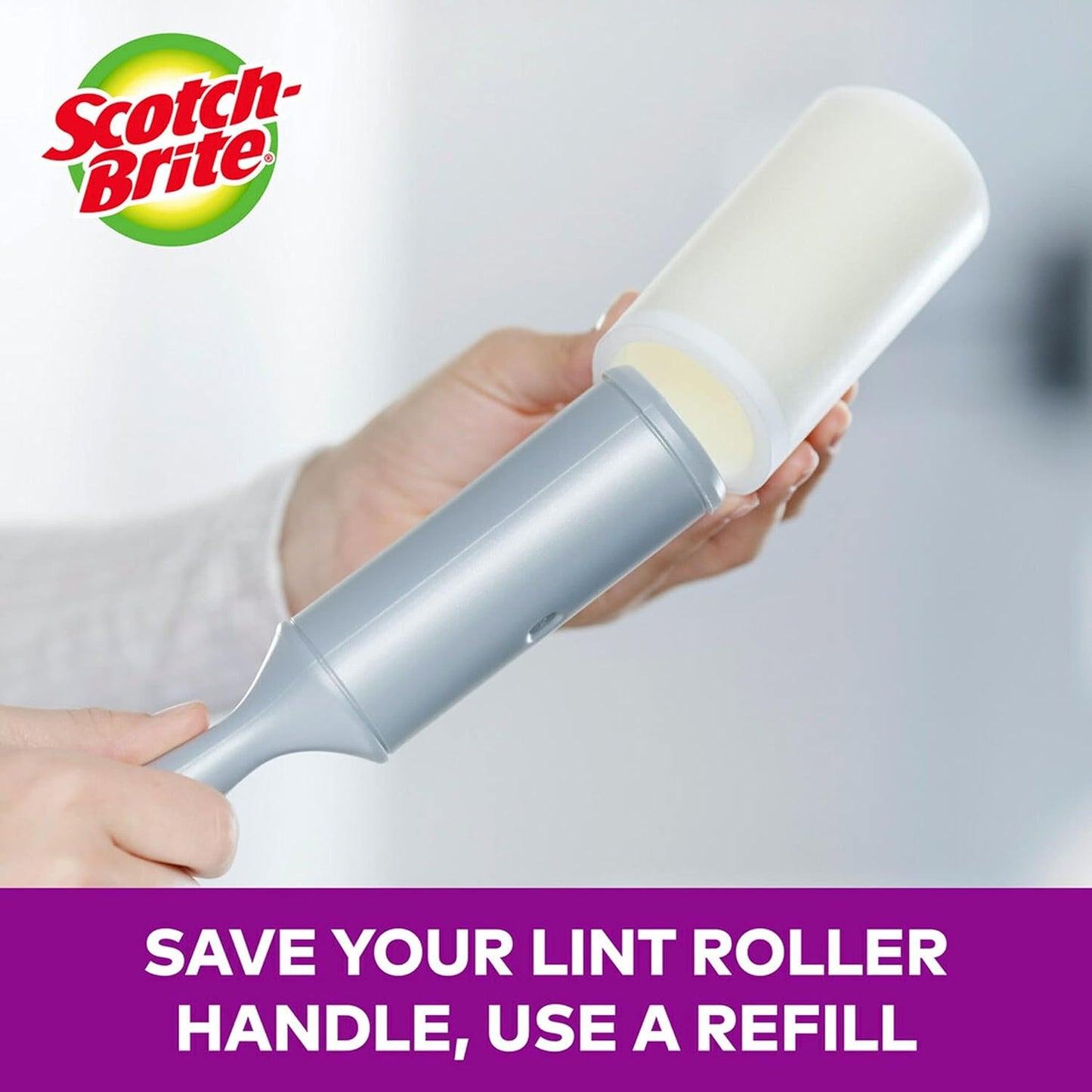Pet Hair Pickup Extra Sticky Lint Roller, Designed for