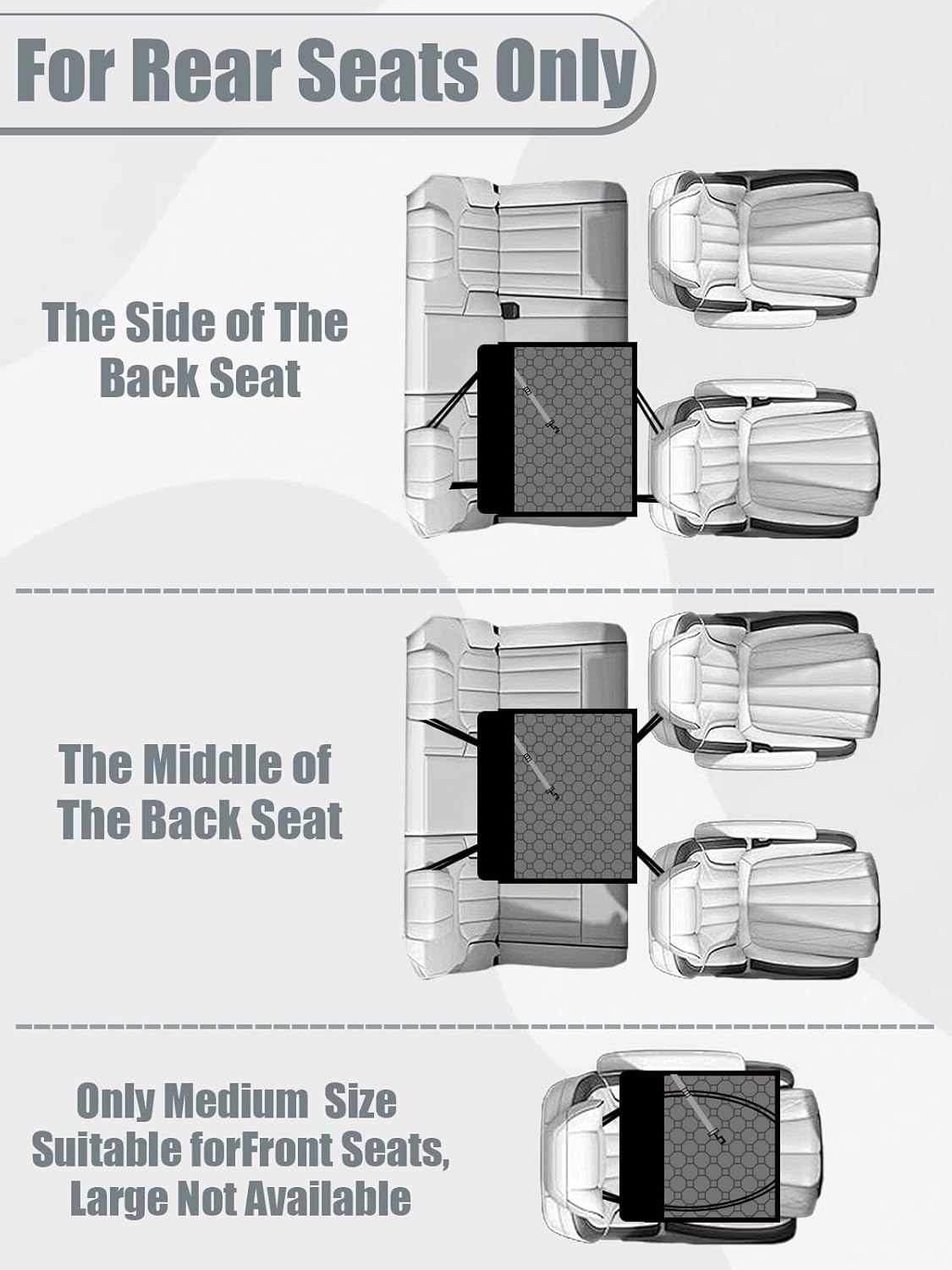 Dog Car Seat for Small and Medium Dogs,Waterproof Fabric