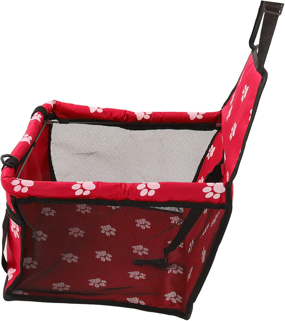 Pet Car Seat, Dog Car Seat with Safety Leash, Breathable