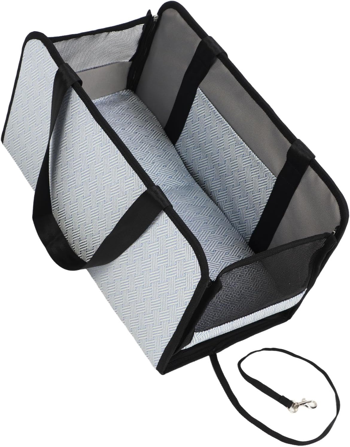 Center Console Dog Car Seat, Washable Foldable Adjustable