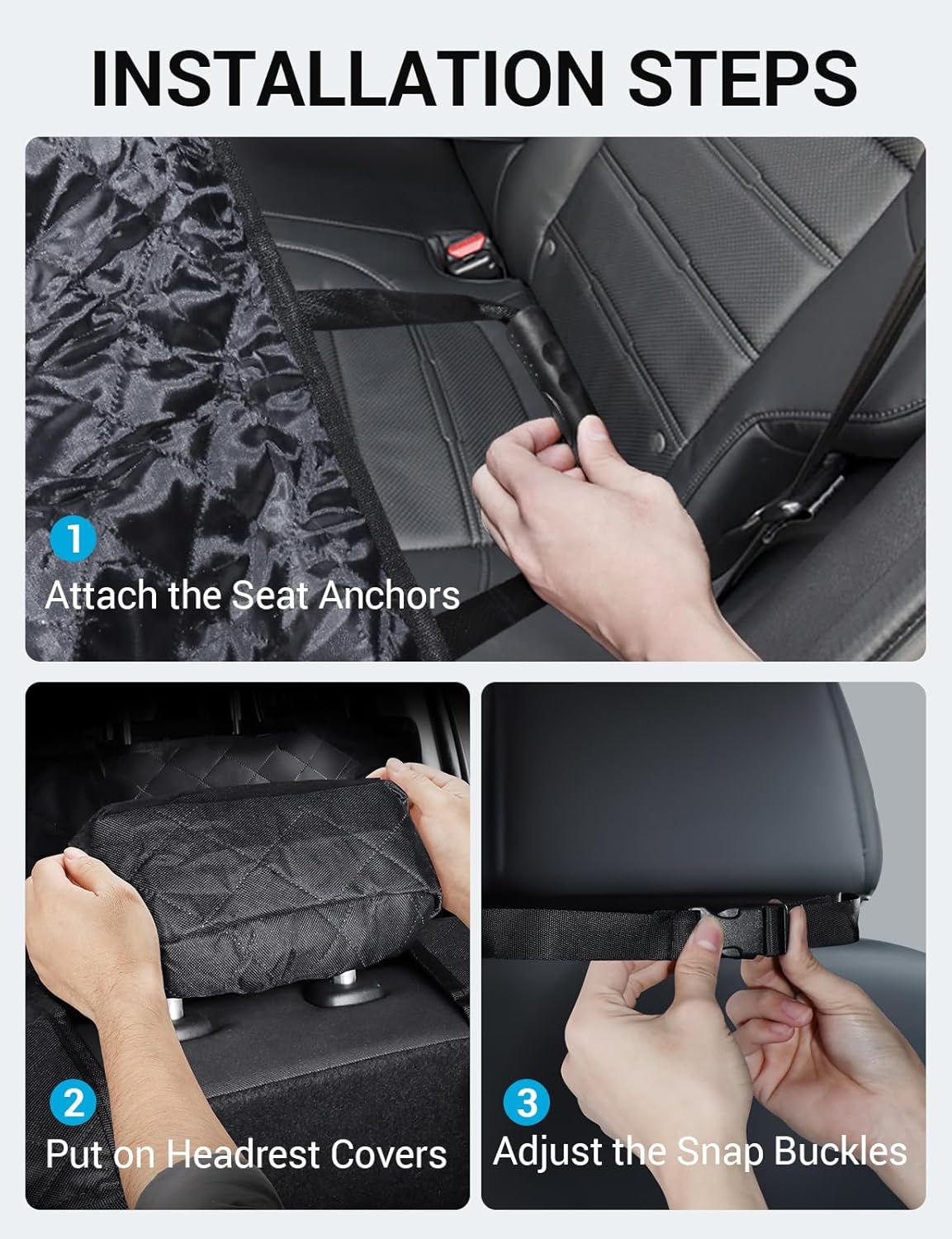 2026 Upgrade Dog Car Seat Cover Custom Fit 2017-2025 CR-V