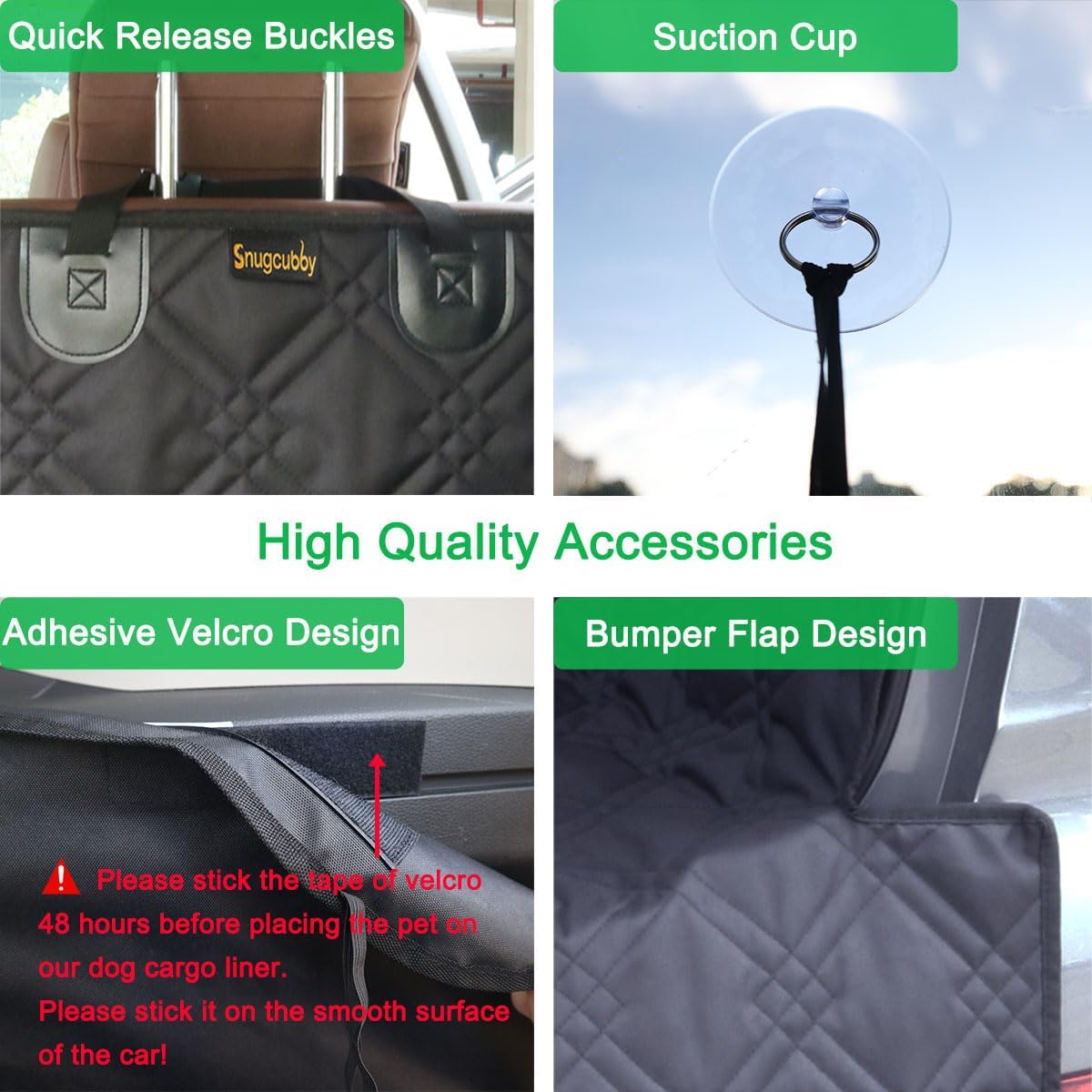 SUV Cargo Liner for Dogs 53x80 Pet Dog Cargo Liner Dog Car