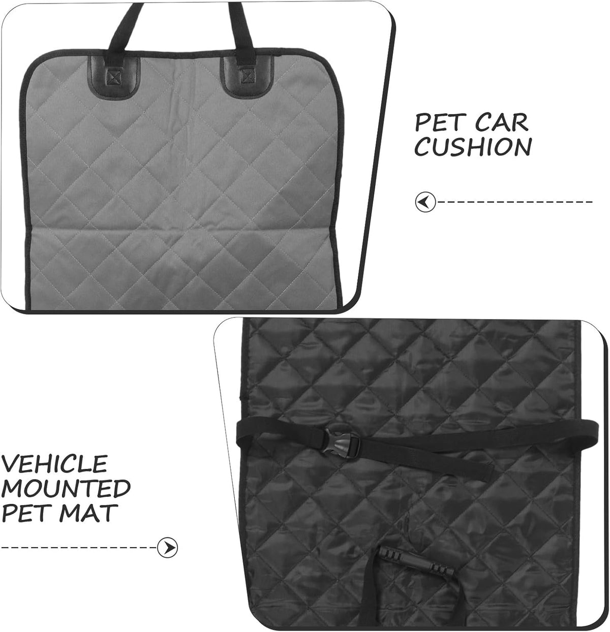 Car Seat Liner Waterproof Oxford Fabric Dog Car Seat