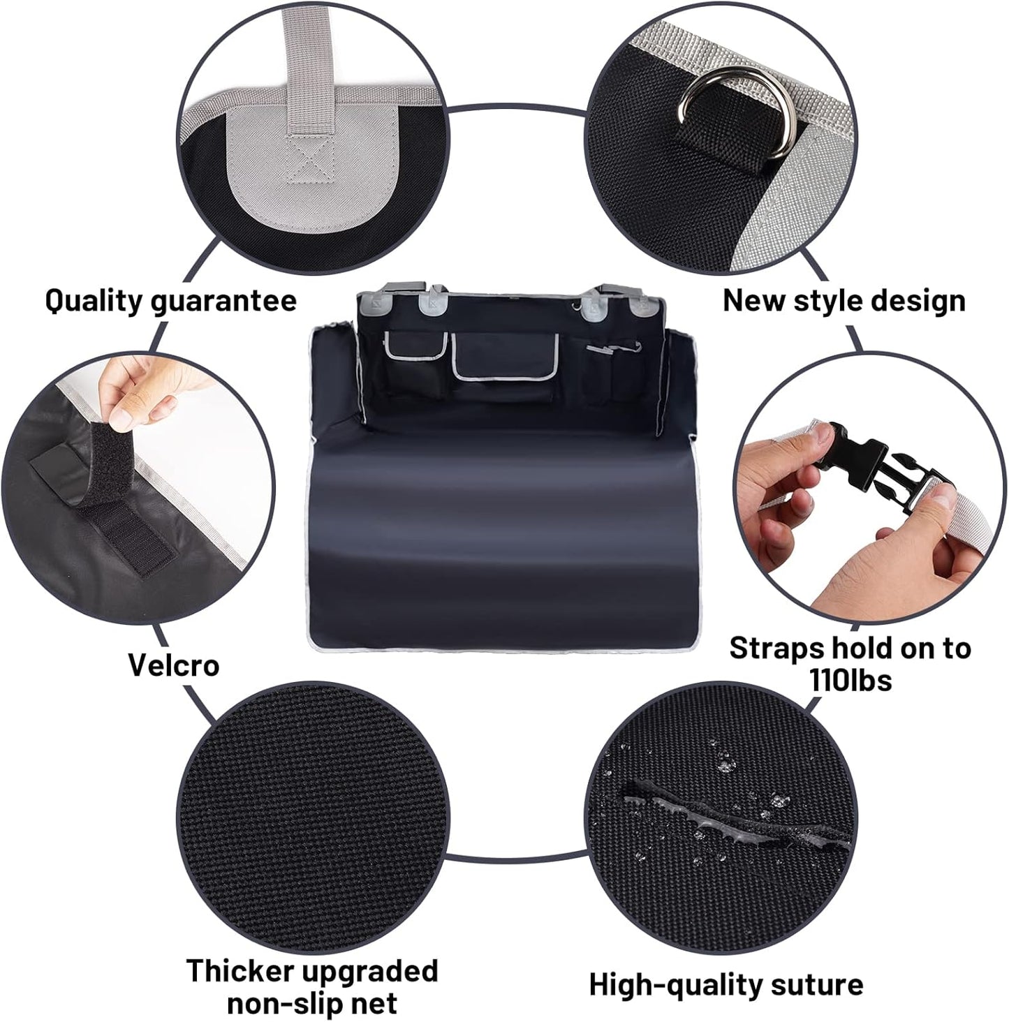SUV Cargo Liner for Dogs, Waterproof Pet Cargo Cover Dog