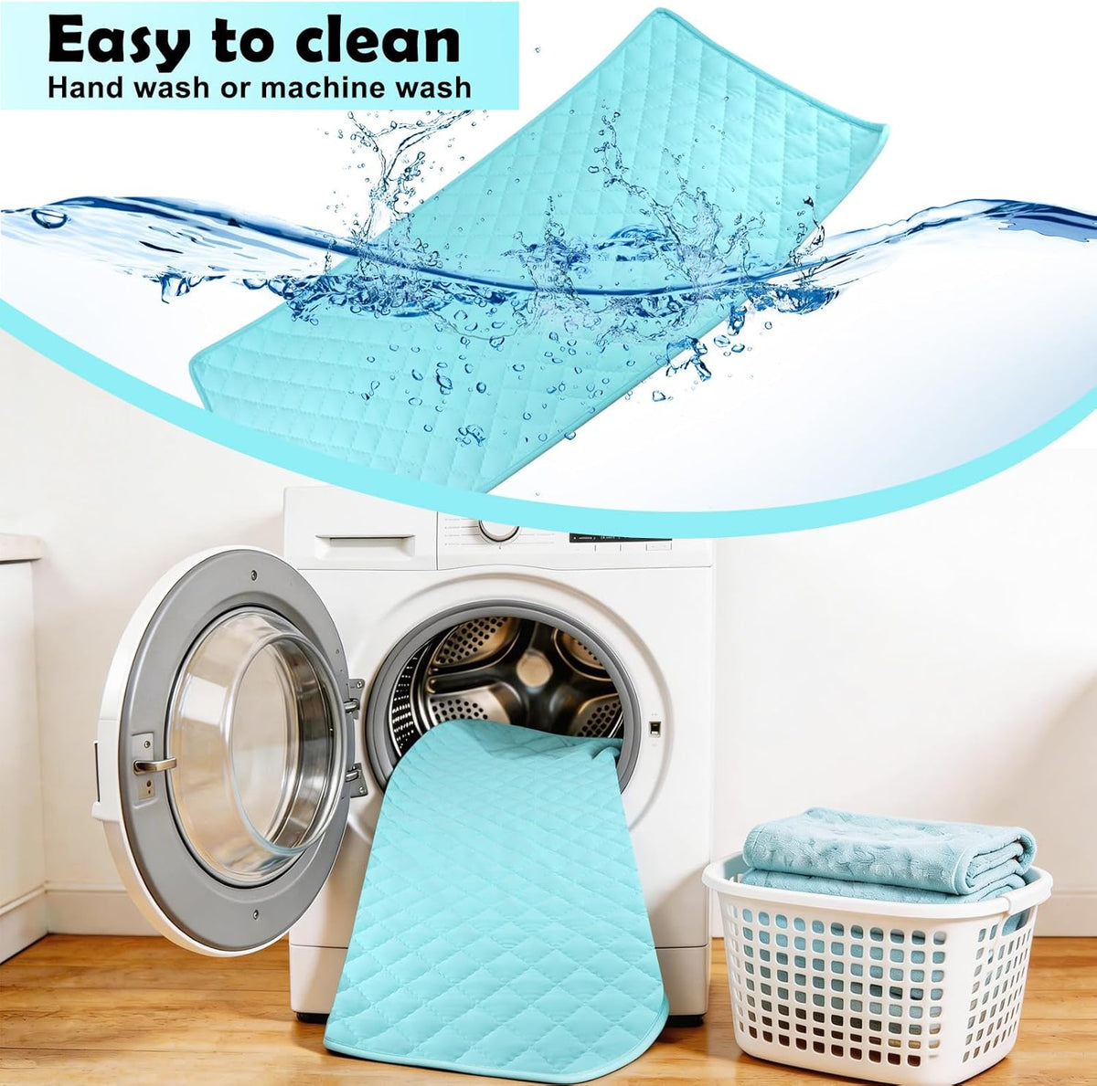 Dog Cooling Mat, Ice Silk Pet Cooling Pad for Car Back