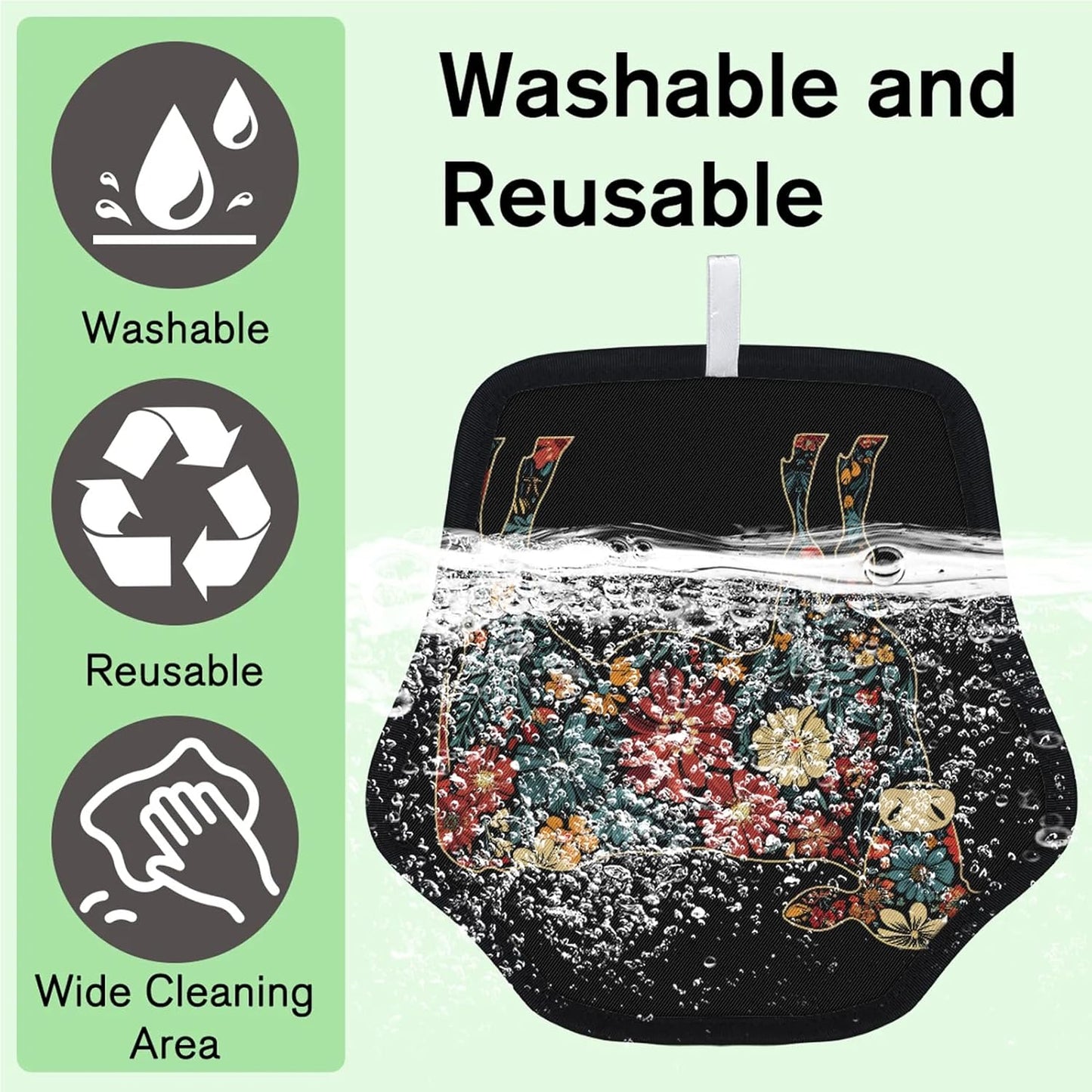 Pet Hair Removal Glove for Dogs Cats Reusable Washable Set
