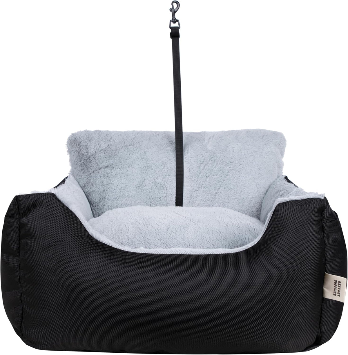 Elevated Dog Car Seat for Small Dogs, Booster Seat with