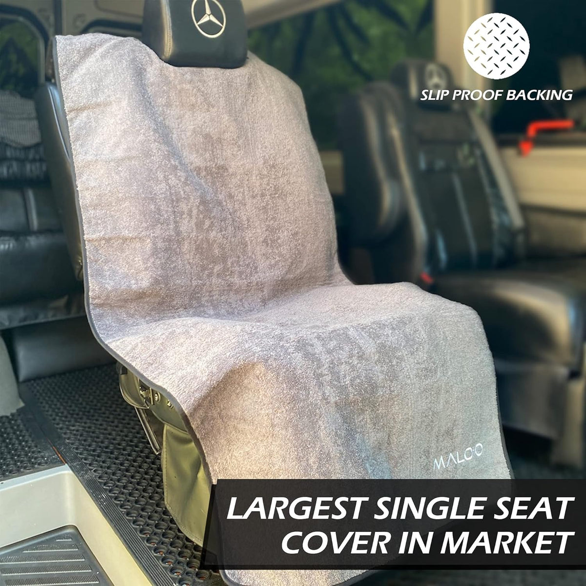Malo’o SeatGuard Terry Cloth Car Seat Cover Towel