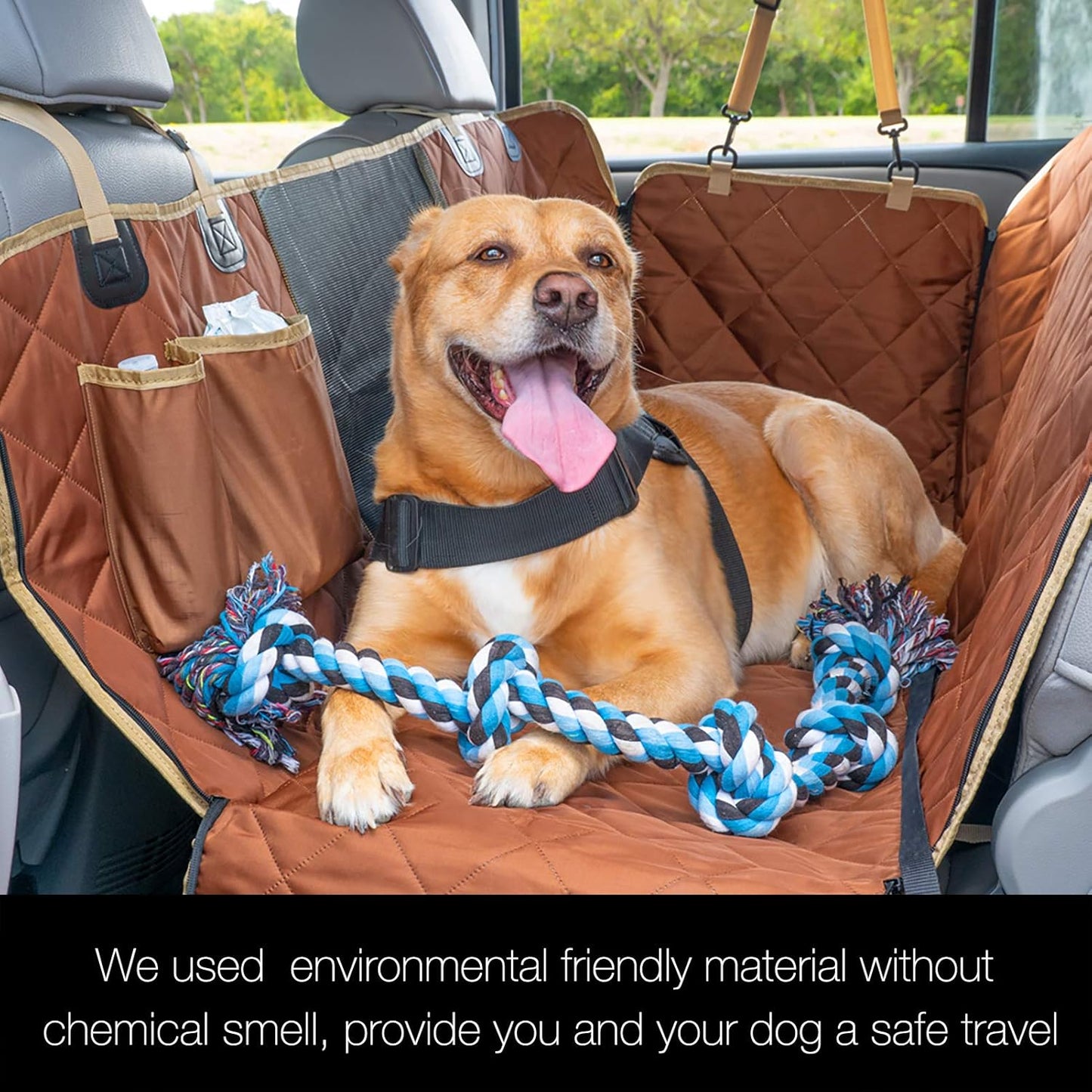 Dog Seat Cover for SUV and Small Truck, Waterproof Car