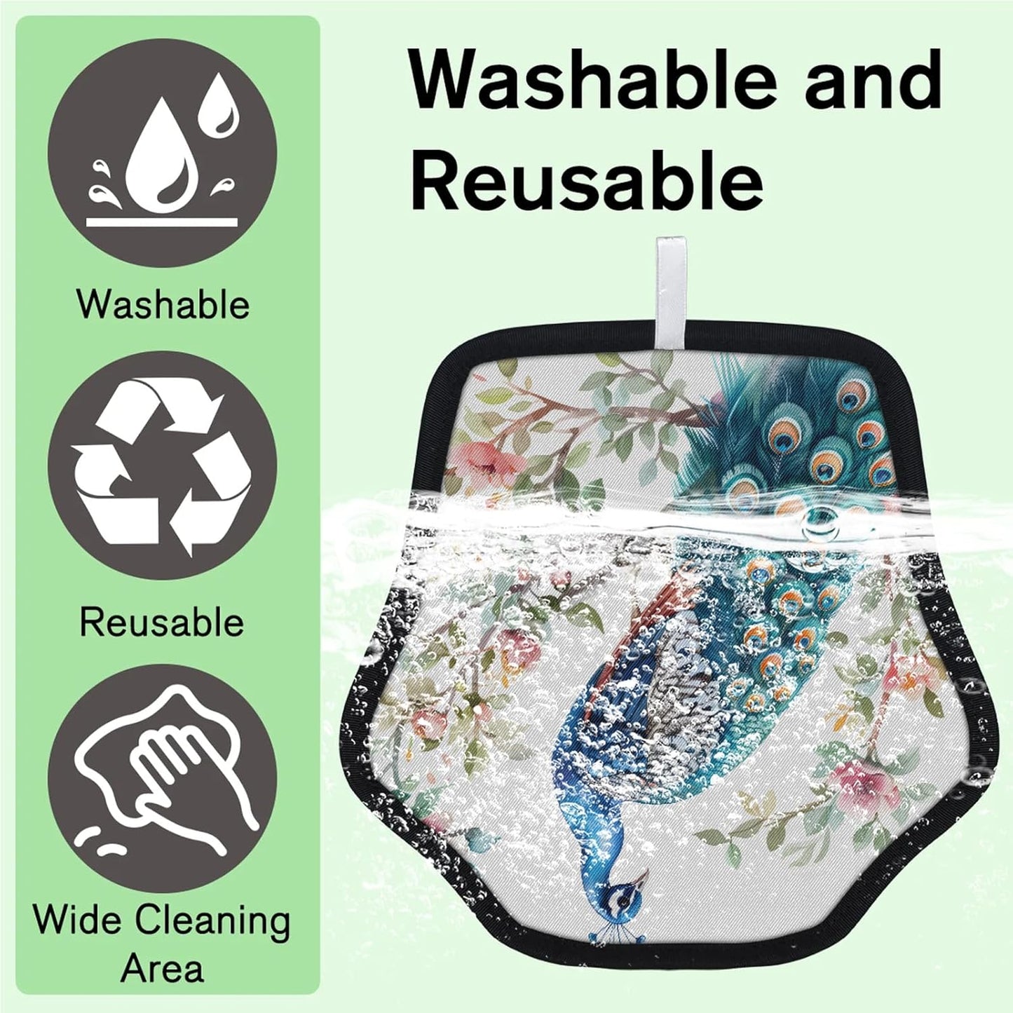 Pet Hair Removal Glove for Dogs Cats Reusable Washable Set