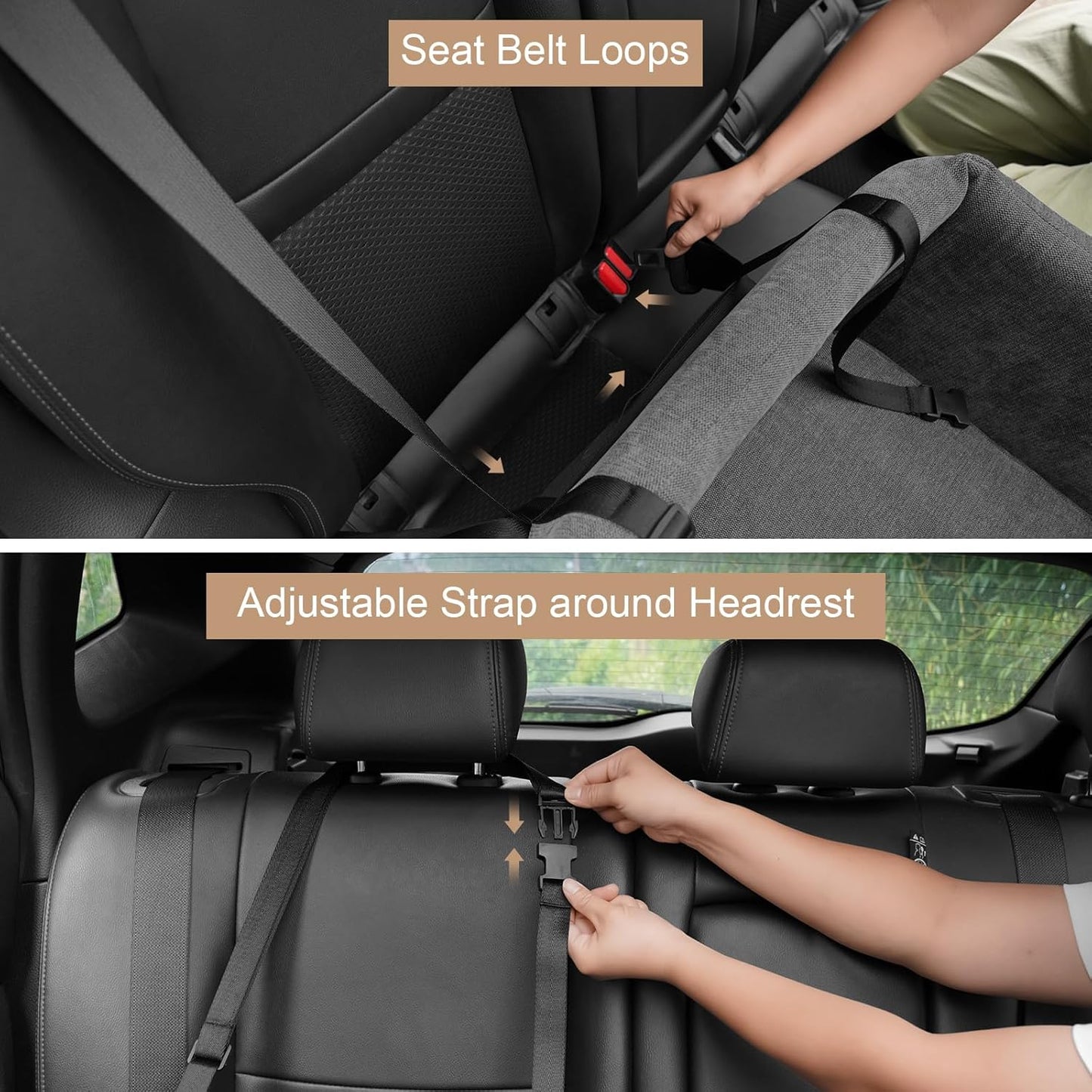 Dog Car Seat for Small Medium Dogs up to 25lbs
