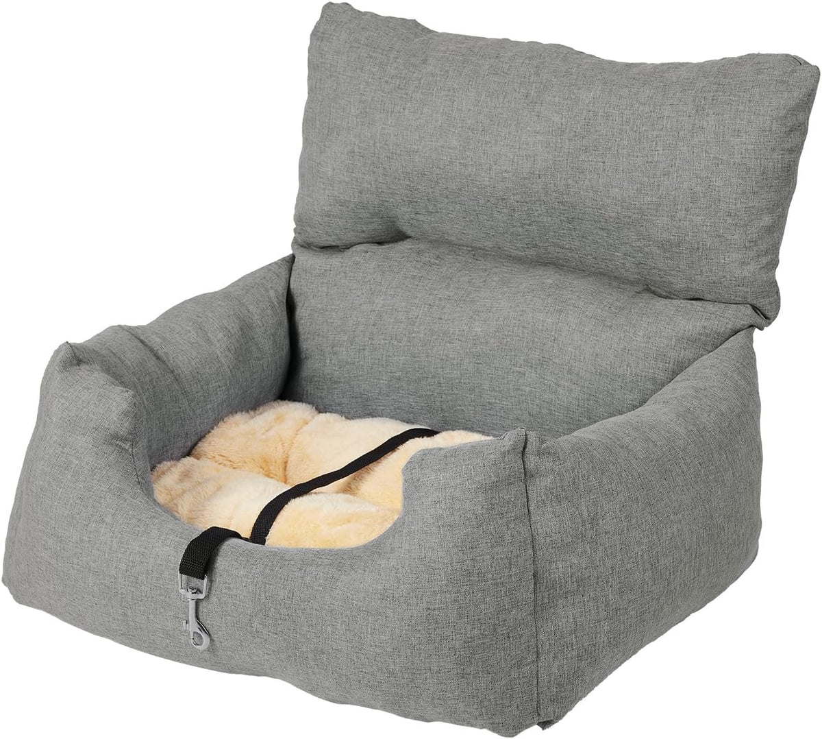 Dog Booster Car Seat Bed for Small Dogs Up to 18 LB