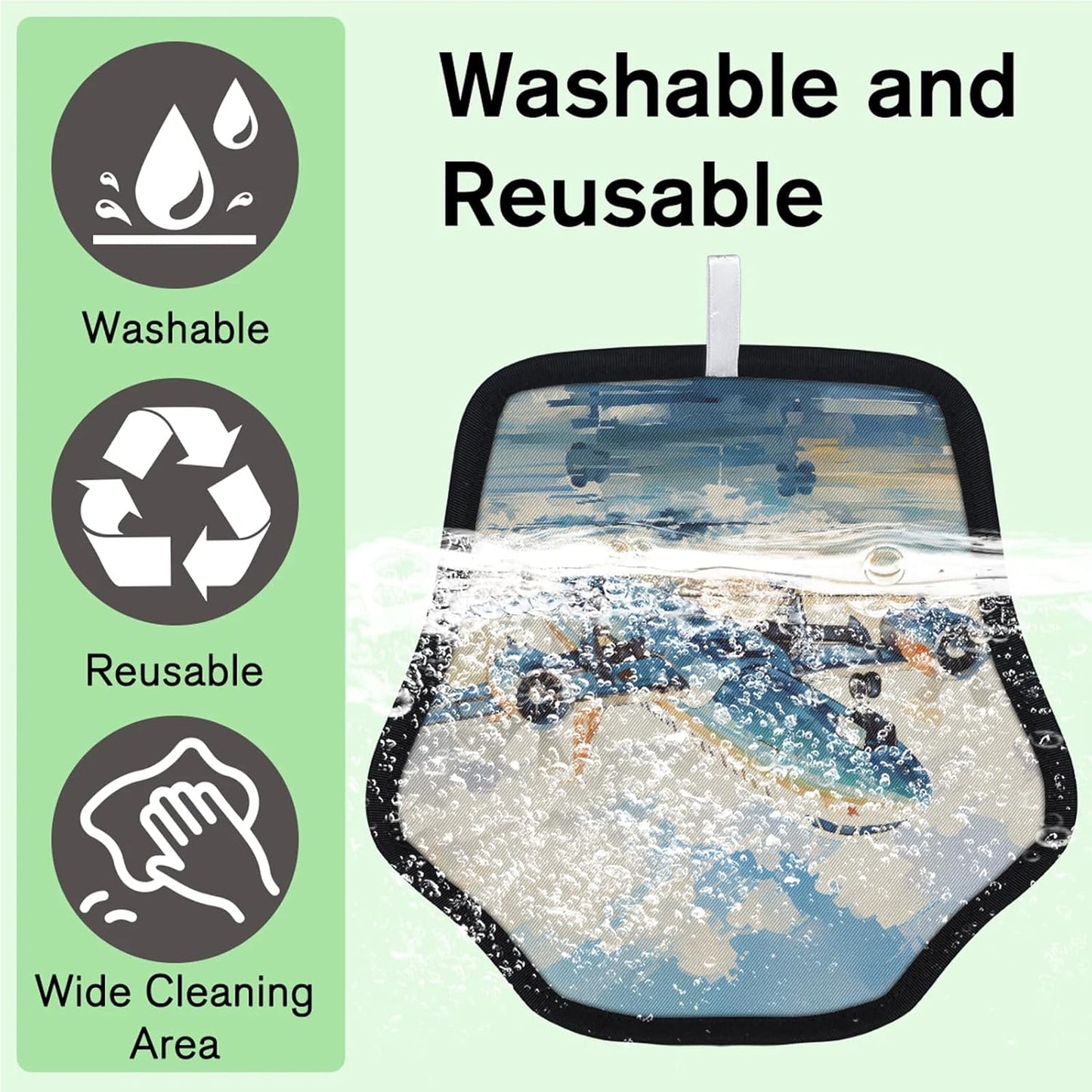 Pet Hair Removal Glove for Dogs Cats Reusable Washable Set