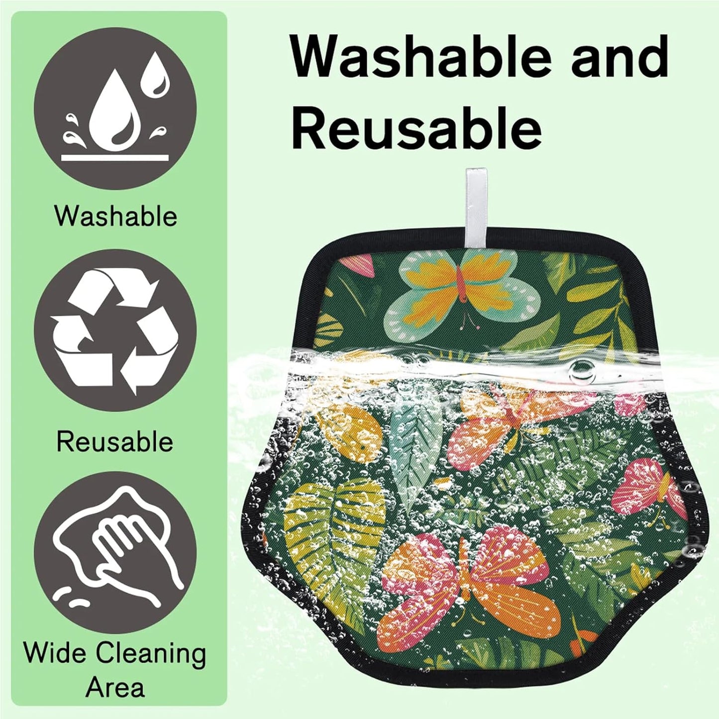 Pet Hair Removal Glove for Dogs Cats Reusable Washable Set