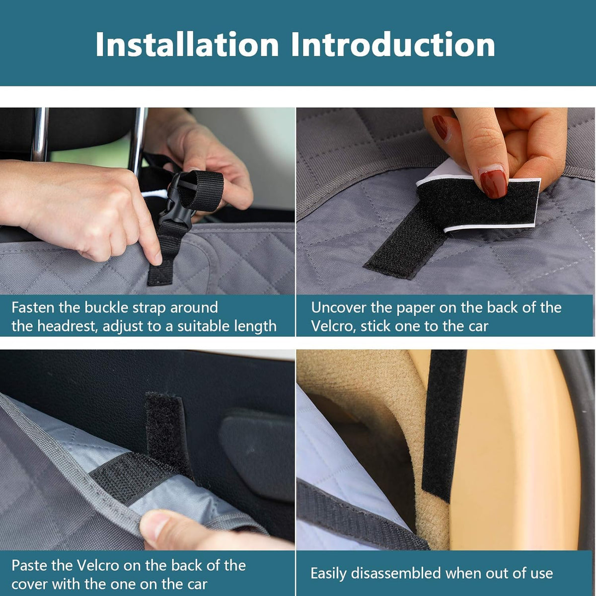 SUV Cargo Liner for Dogs, Water-Resistant Scratchproof Dog