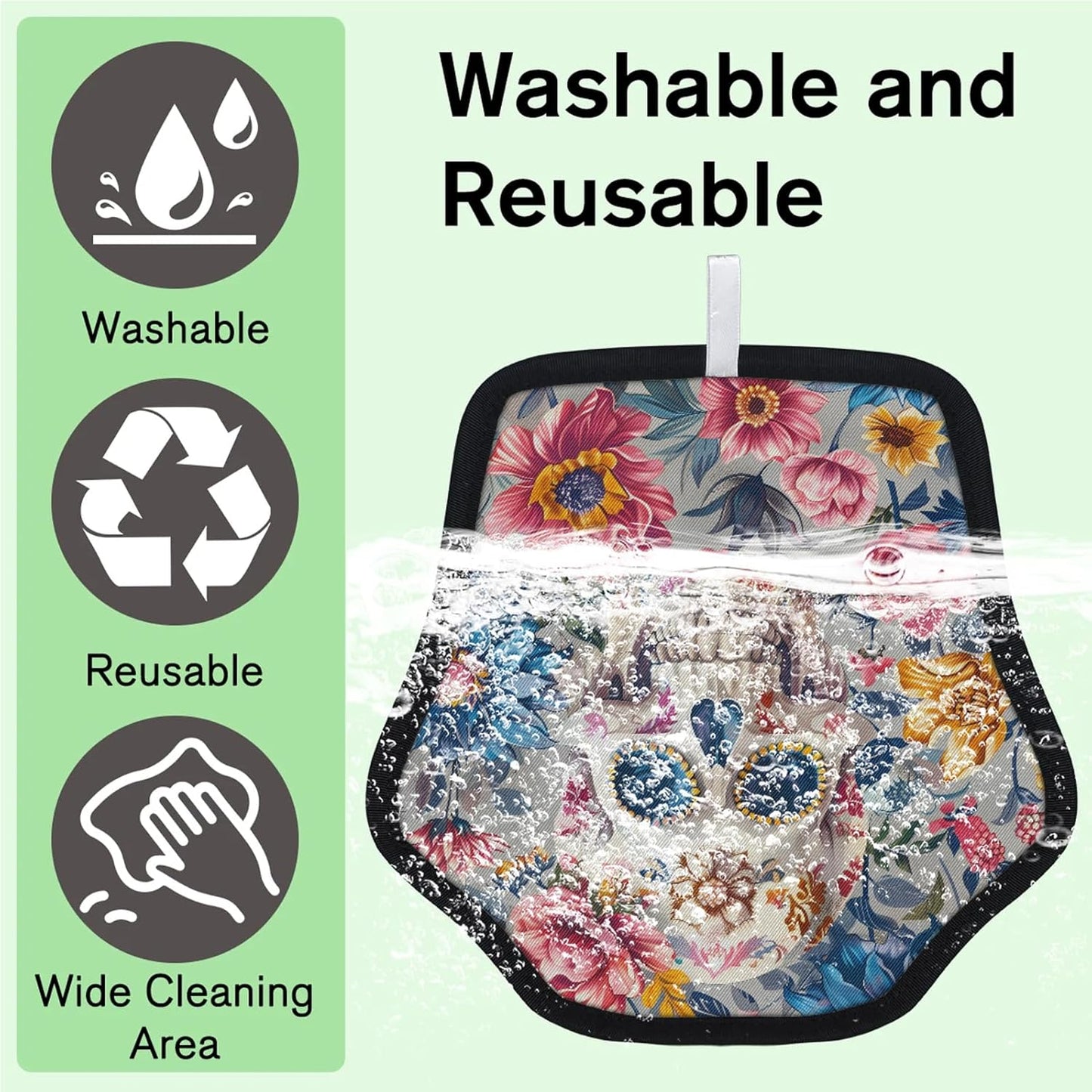 Pet Hair Removal Glove for Dogs Cats Reusable Washable Set